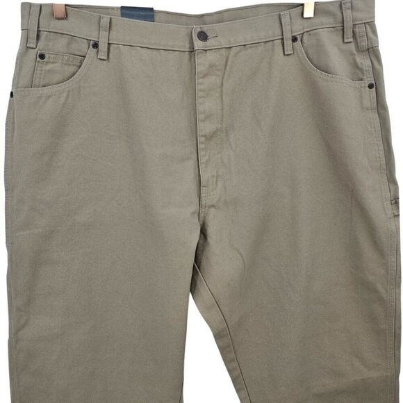 Dickies Mens Tan Relaxed Fit Straight Leg Carpenter Jeans NWT - Picture 2 of 11
